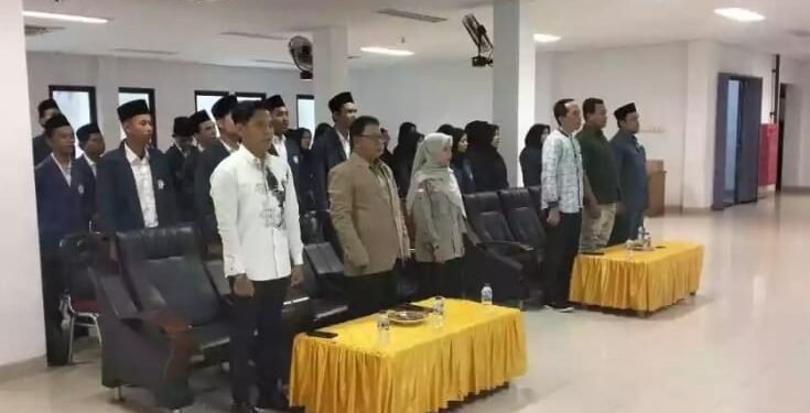 Program Studi Komunikasi dan Penyiaran Islam (KPI) STAI Natuna saat membuka kegiatan Pembekalan Praktik Kerja Lapangan (PKL) Tahun 2026