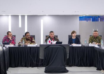 Wakil Menteri Agraria dan Tata Ruang/Wakil Kepala Badan Pertanahan, Ossy Dermawan saat membuka Joint Coordinating Committee (JCC) 2nd Meeting “The Project for Capacity Development for Land Development Policy Making and Land Bank Management Improvement”, di Aula Prona, Kementerian ATR/BPN, Jakarta