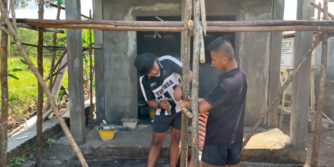 MCK TMMD Ke-129 Jadi Langkah Nyata Tingkatkan Sanitasi dan Kualitas Hidup Warga Desa Busung