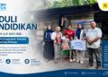 Peduli Pendidikan, YBM PLN ULP Natuna Bantu Perlengkapan Sekolah Anak Kurang Mampu