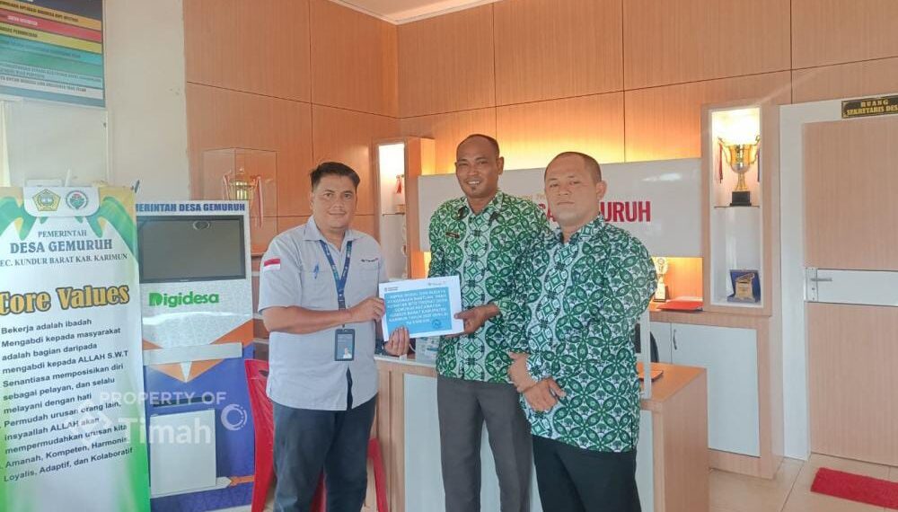 Dukung MTQ Desa Gemuruh, PT Timah Salurkan Bantuan Operasional