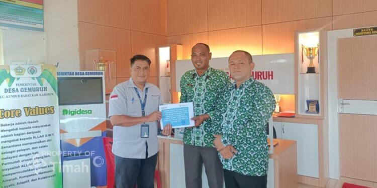 Dukung MTQ Desa Gemuruh, PT Timah Salurkan Bantuan Operasional
