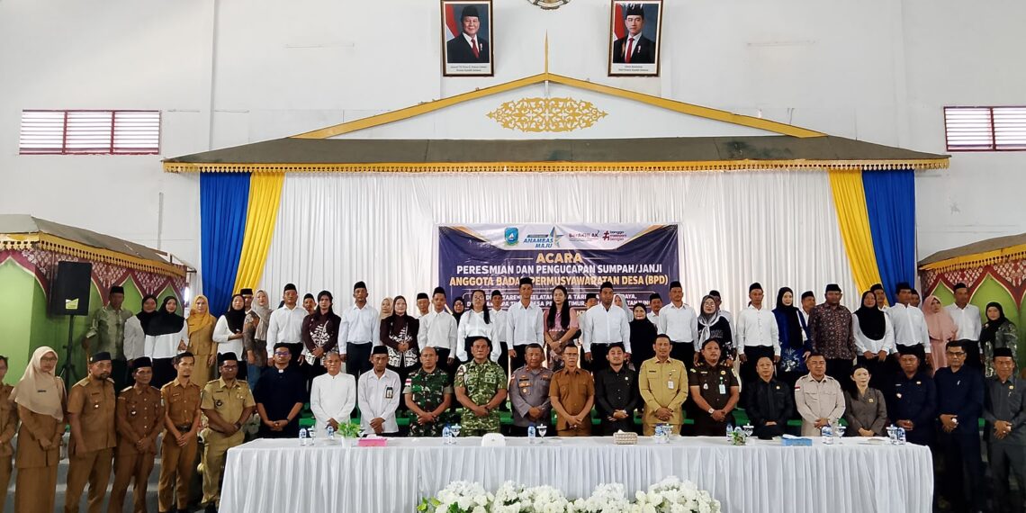 Ketua DPRD Anambas Hadiri Pelantikan BPD se-Kecamatan Siantan