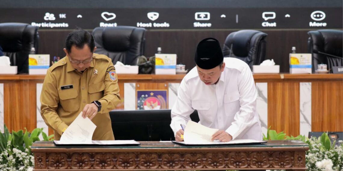 Menteri ATR/Kepala BPN dan Mendagri Teken Surat Edaran Bersama, Verifikasi BPHTB Dipercepat Jadi 3 Hari