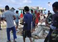 Warga bersama Pemdes Sunggak lakukan Goro akses jalan utama sekolah