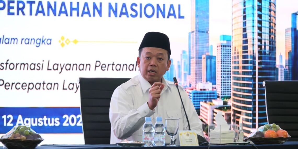 Sebarkan Semangat Transformasi Layanan Pertanahan, Menteri Nusron: Untuk Memberika