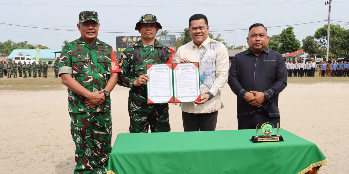 TMMD Ke-129 Resmi Berakhir, Jalan Desa Diperkuat dan Fasilitas Warga Dibangun