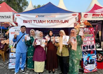 BPR Tuah Karimun Tebar Hadiah & KURDA di Karimun Weekend Market, Solusi Modal UMKM Karimun