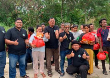 Sembako untuk Warga Kurang Mampu, Semangat Kemerdekaan Diwujudkan Lewat Berbagi