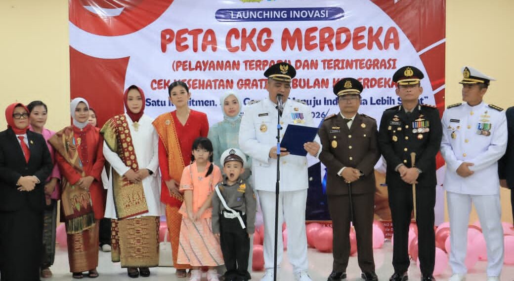 Merdeka Sehat, Bupati Bintan Launching PETA CKG MERDEKA