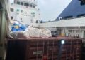 Kapal MV Ocean Porter diamankan petugas gabungan. Foto: Istimewa