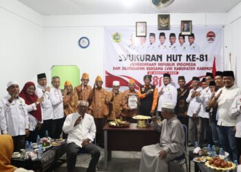 Perkuat Keharmonisan Daerah, FPK Kabupaten Karimun Gelar Syukuran HUT RI ke-81 Bersama LVRI