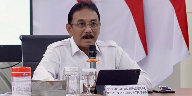 Sekjen ATR/BPN Jelaskan Tiga Transformasi untuk Percepat Layanan Pertanahan kepada Masyarakat
