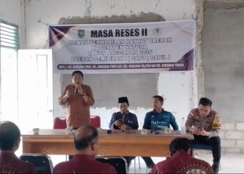 Reses Sholihin di Cemaga Selatan, Warga Minta Pengadaan Lampu Jalan