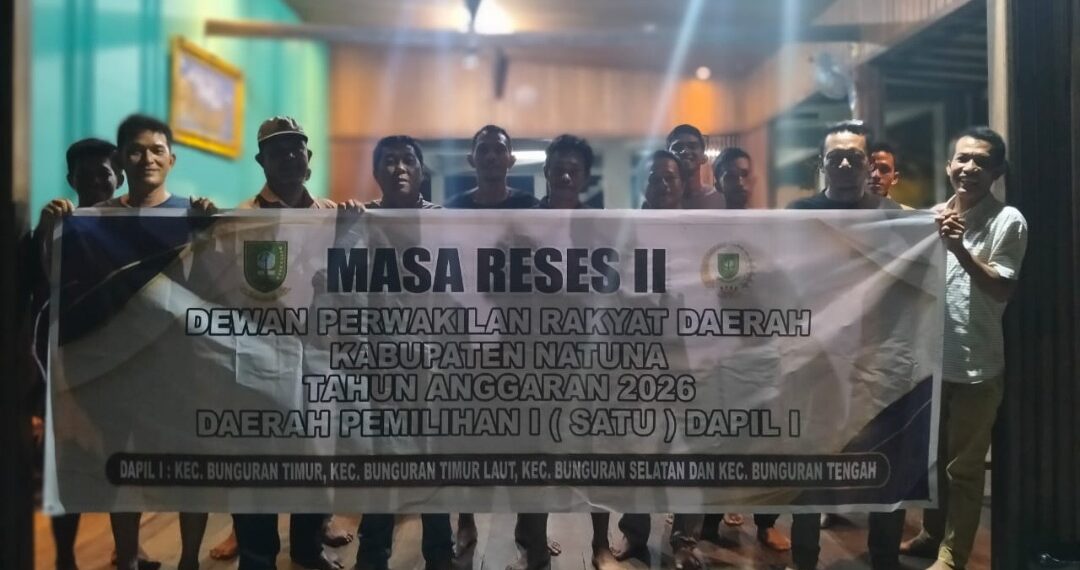 Reses di Cemaga Utara, Sholihin Tampung Aspirasi Lanjutan Pengerasan Jalan Buding-Singgang Bulan