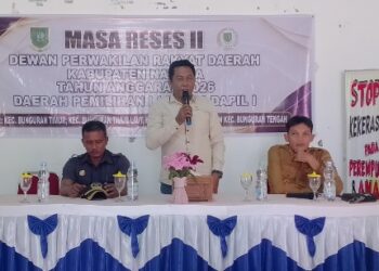 Gelar Reses di Air Lengit, Sholihin Tampung Usulan Pembukaan Jalan Tani RT 08 hingga RT 10