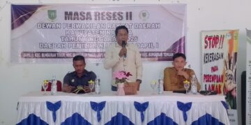 Gelar Reses di Air Lengit, Sholihin Tampung Usulan Pembukaan Jalan Tani RT 08 hingga RT 10
