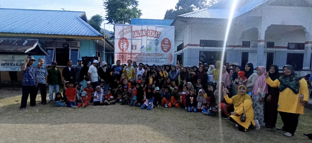 HUT ke-19 Desa Selading, Marzuki Apresiasi Kekompakan dan Semangat Warga