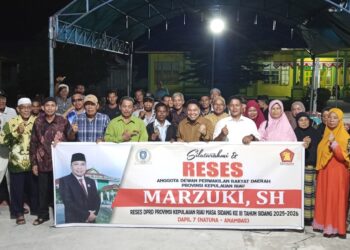 Reses Marzuki di Sedanau, Warga Sampaikan Aspirasi Infrastruktur dan Rumah Ibadah