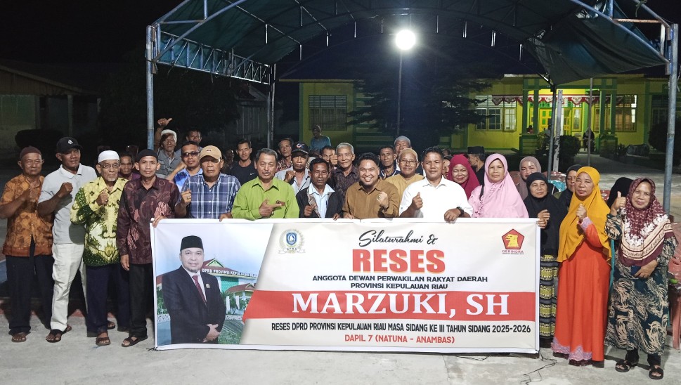 Reses Marzuki di Sedanau, Warga Sampaikan Aspirasi Infrastruktur dan Rumah Ibadah