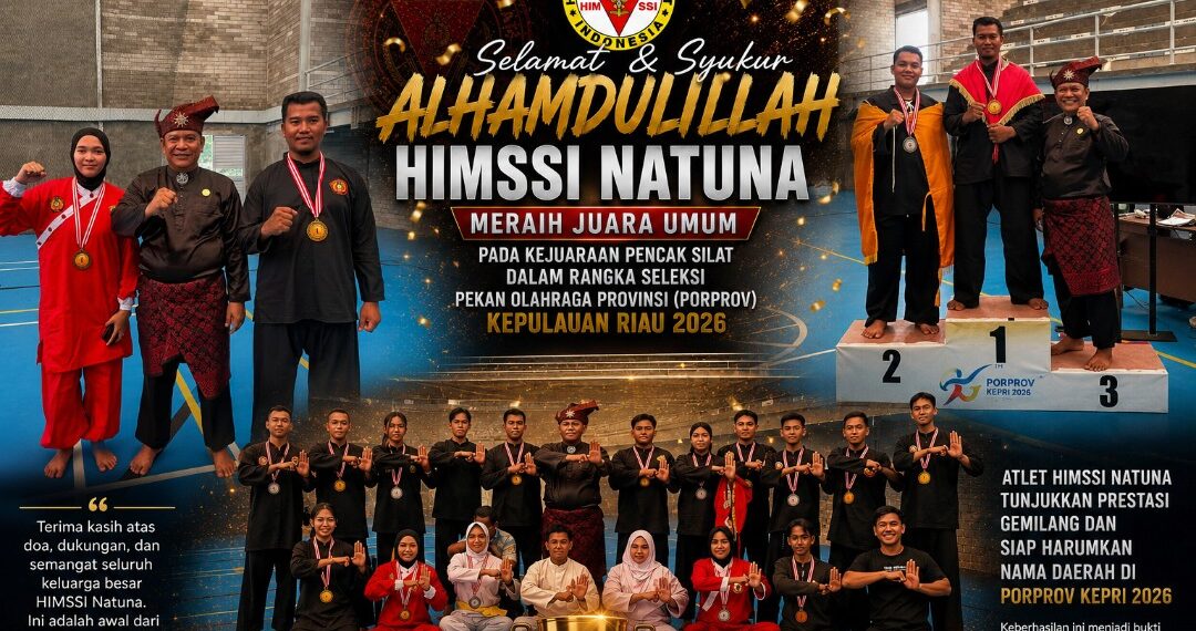 Dari Pasangan Suami Istri hingga Atlet Muda Warnai Kejuaraan Umum HIMSSI Natuna di Seleksi Porprov Kepri 2026