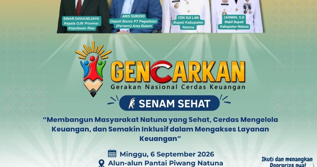 Natuna Jadi Lokasi GENCARKAN 2026, Pegadaian Siapkan 1.000 Kupon dan 110 Doorprize untuk Masyarakat