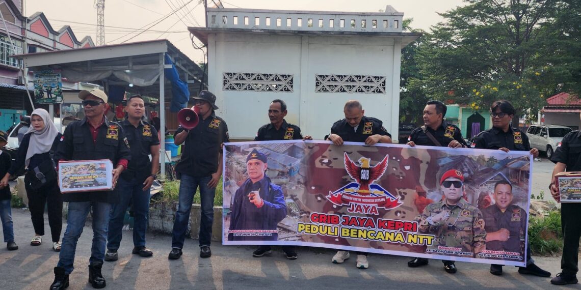 DPC GRIB Karimun Galang Donasi Bantuan Gempa Bumi NTT