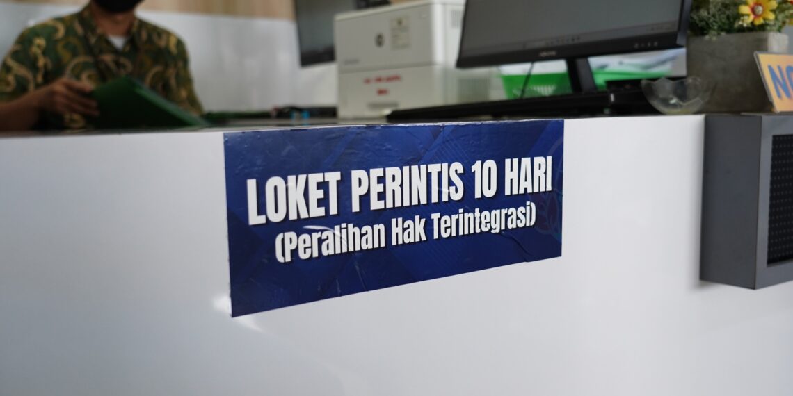 PERINTIS 10 Hari Jawab Kebutuhan Masyarakat akan Layanan Pertanahan yang Pasti dan Cepat