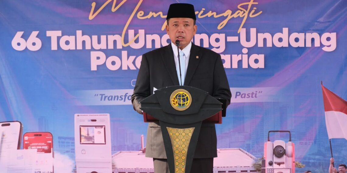 Pesan Menteri Nusron di Peringatan HANTARU 2026: Transformasi, Melayani Lebih Pasti Jadi Cara Kerja Sehari-hari