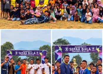 Kompetisi U-12 Pulau Tiga Sukses Digelar, SSB TK Mandiri Raih Juara Pertama
