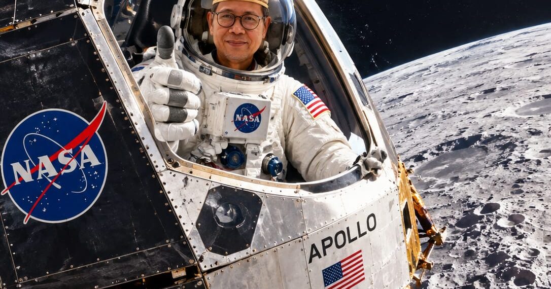 Photo animasi AI Dr. H. Amirudin, MPA