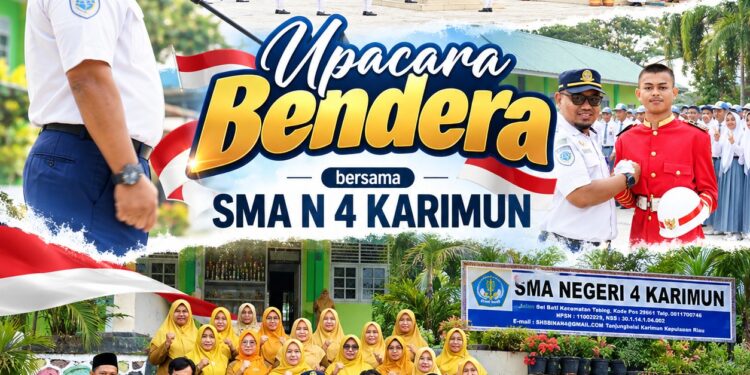 Jadi Pembina Upacara di SMAN 4 Karimun, Kukuh Arjunanto: Patah Hati Terbesar Bukan karena Pacar, tapi Gagal Bahagiakan Orang Tua