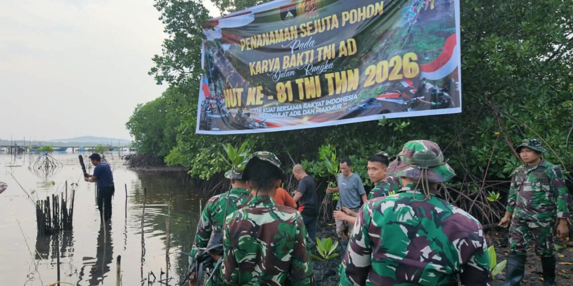 TNI Tanam Sejuta Pohon di Natuna, Penghijauan Jangan Berhenti di Seremoni