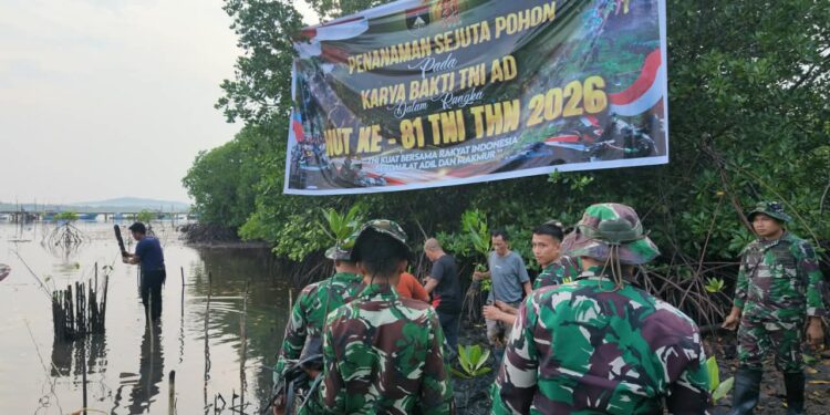TNI Tanam Sejuta Pohon di Natuna, Penghijauan Jangan Berhenti di Seremoni