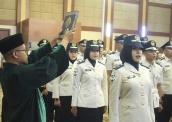70 CPNS di Lingkungan Kanwil Ditjenpas Kepri Resmi Jadi PNS, Teguhkan Komitmen Pengabdian