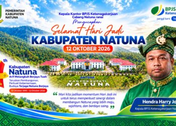 HUT ke-27 Natuna, BPJS Ketenagakerjaan Ajak Perkuat Sinergi Pembangunan Daerah