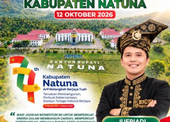 Pegadaian CP Natuna Ucapkan Selamat HUT ke-27 Kabupaten Natuna