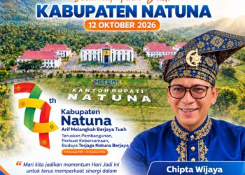 BRI Natuna Ucapkan Selamat HUT ke-27 Kabupaten Natuna