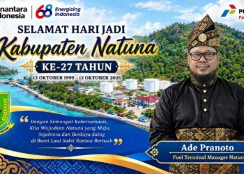 HUT ke-27 Natuna, Pertamina Patra Niaga Ajak Perkuat Kebersamaan dan Sinergi Pembangunan