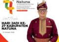 BMKG Maritim Penagi Ucapkan Selamat HUT ke-27 Natuna, Dukung Pembangunan dan Kebersamaan
