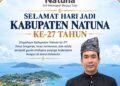 BNI KCP Natuna : Dirgahayu ke-27, Natuna Harus Terus Bergerak dan Berinovasi