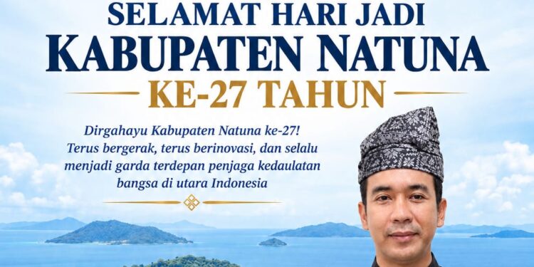 BNI KCP Natuna : Dirgahayu ke-27, Natuna Harus Terus Bergerak dan Berinovasi
