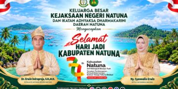 Kejari Natuna dan IAD Sampaikan Ucapan Selamat HUT ke-27 Kabupaten Natuna