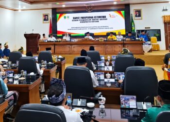 HUT ke-27 Natuna, Rusdi Buka Paripurna, Cen Sui Lan Paparkan Capaian Pembangunan dan Anggaran Rp167,3 Miliar