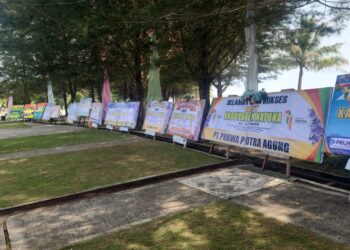 Pantai Piwang Bertabur Papan Bunga, Ucapan HUT ke-27 Natuna Mengalir dari Berbagai Instansi hingga Kedubes Tiongkok