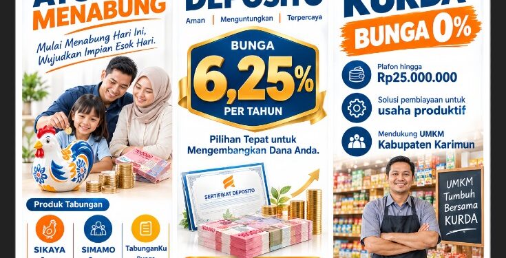 Sambut Hari Jadi Karimun, BPR Tuah Karimun Tebar Promo Deposito Bunga 6,25% di Bazar Enjoy Karimun