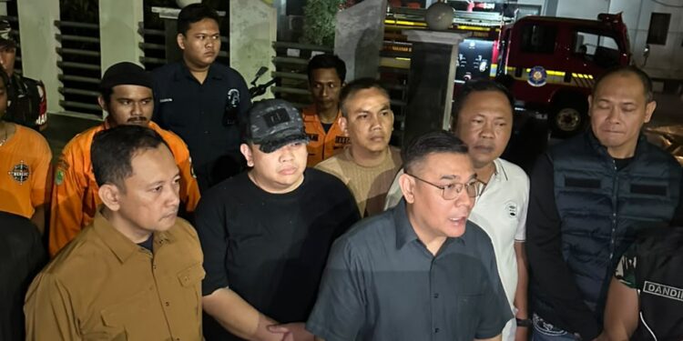 Wamen Ossy Tinjau Langsung Kebakaran Kantah Karawang, Prioritaskan Keselamatan dan Pemulihan Layanan
