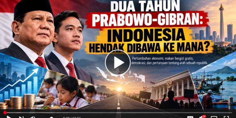 DUA TAHUN PRABOWO-GIBRAN: INDONESIA HENDAK DIBAWA KE MANA?