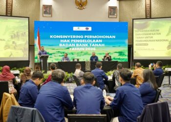 Konsinyering HPL Badan Bank Tanah, Wamen Ossy Ingatkan Soal Keseimbangan Kecepatan Layanan dan Kepastian Hukum