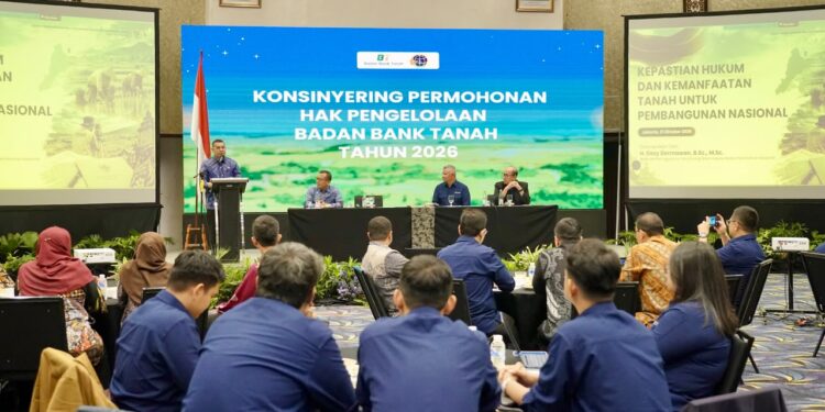 Konsinyering HPL Badan Bank Tanah, Wamen Ossy Ingatkan Soal Keseimbangan Kecepatan Layanan dan Kepastian Hukum